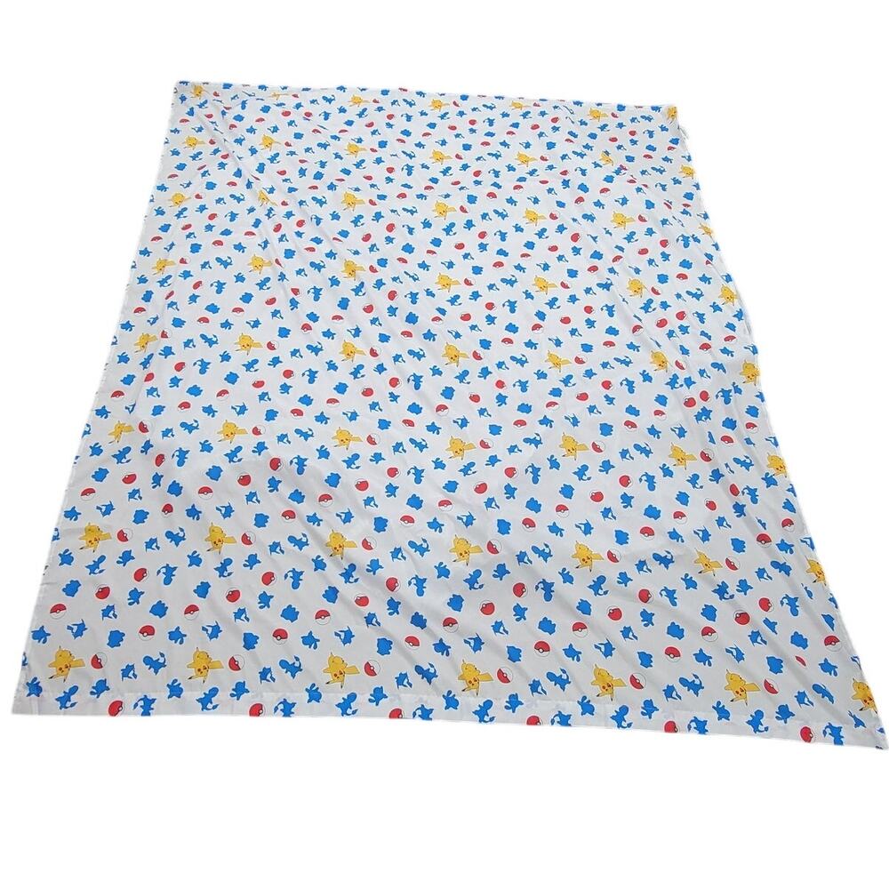 Pokemon Full Flat Sheet Pikachu Squirtle Charmander Bulbasaur Northwest 2017